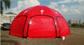 tenda inflavel 8x8m